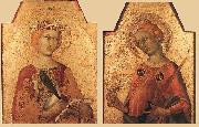 Simone Martini St Catherine and St Lucy Spain oil painting artist